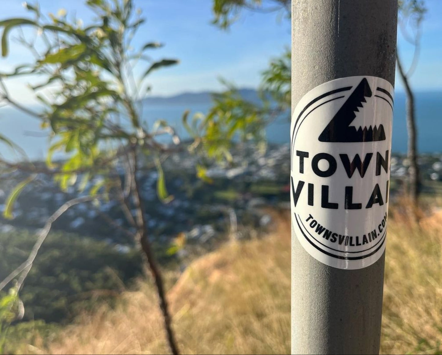 Townsvillain Logo Round Sticker